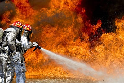 Gigantic fire and several explosions near Ostrołęka