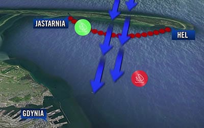 Kitesurfer lost at sea for 24hrs rescued by Navy near Gdynia