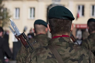 Drunken Polish army officers dishonourably discharged for beating up policemen