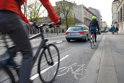 Bus drivers in Poland ride bikes in order to improve road safety.