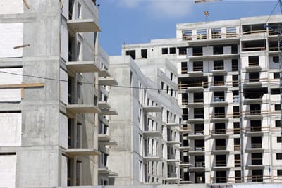 image Polish apartments under construction