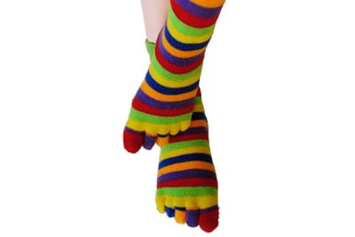 Warsaw schoolgirl inventor releasing crowdfunded therapeutic "LogicSocks"