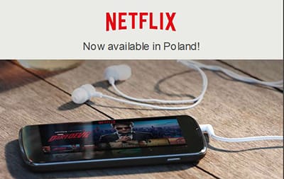 image Netflix now in Poland
