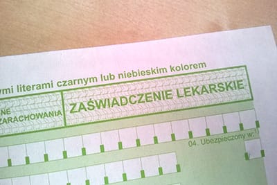 Polish E-sick leave draws criticism
