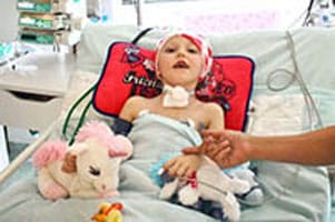 6-year-old Polish girl survives pitchfork through head