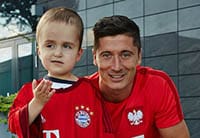 Polish boy with most of brain removed recovers after 5 years, meets football idol