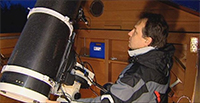 Jarosław in his shed